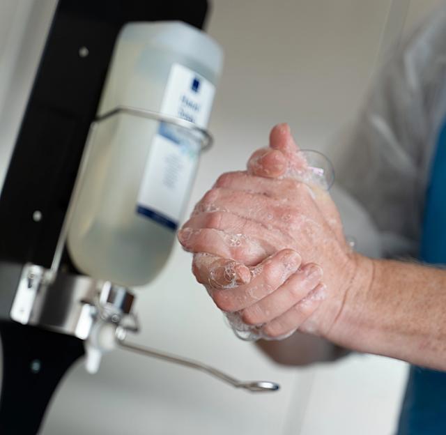 Sæbe, creme og desinfektion