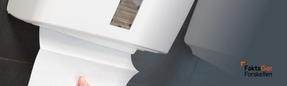 Dispenser til håndklædeark