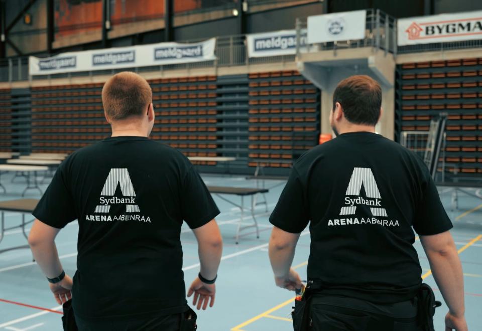Medarbejdere Sydbank Arena Aabenraa