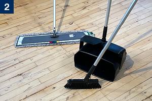 Løs snavs samles op